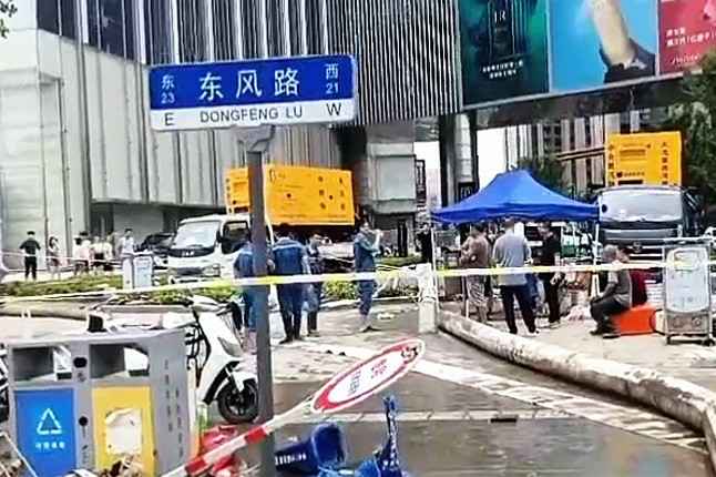 开云手机在线登录官网入口-开云(中国)排涝突击队在排涝现场